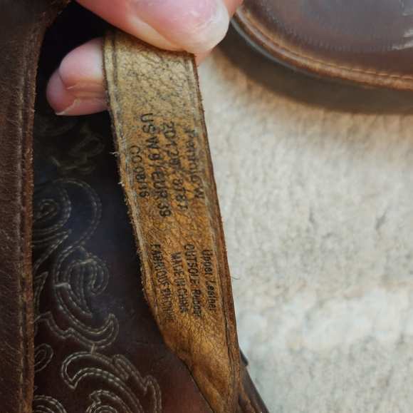 Olukai Paniolo Flip Flops Womens US Women's 9 Sandals Distressed Leather Slides - Picture 6 of 6